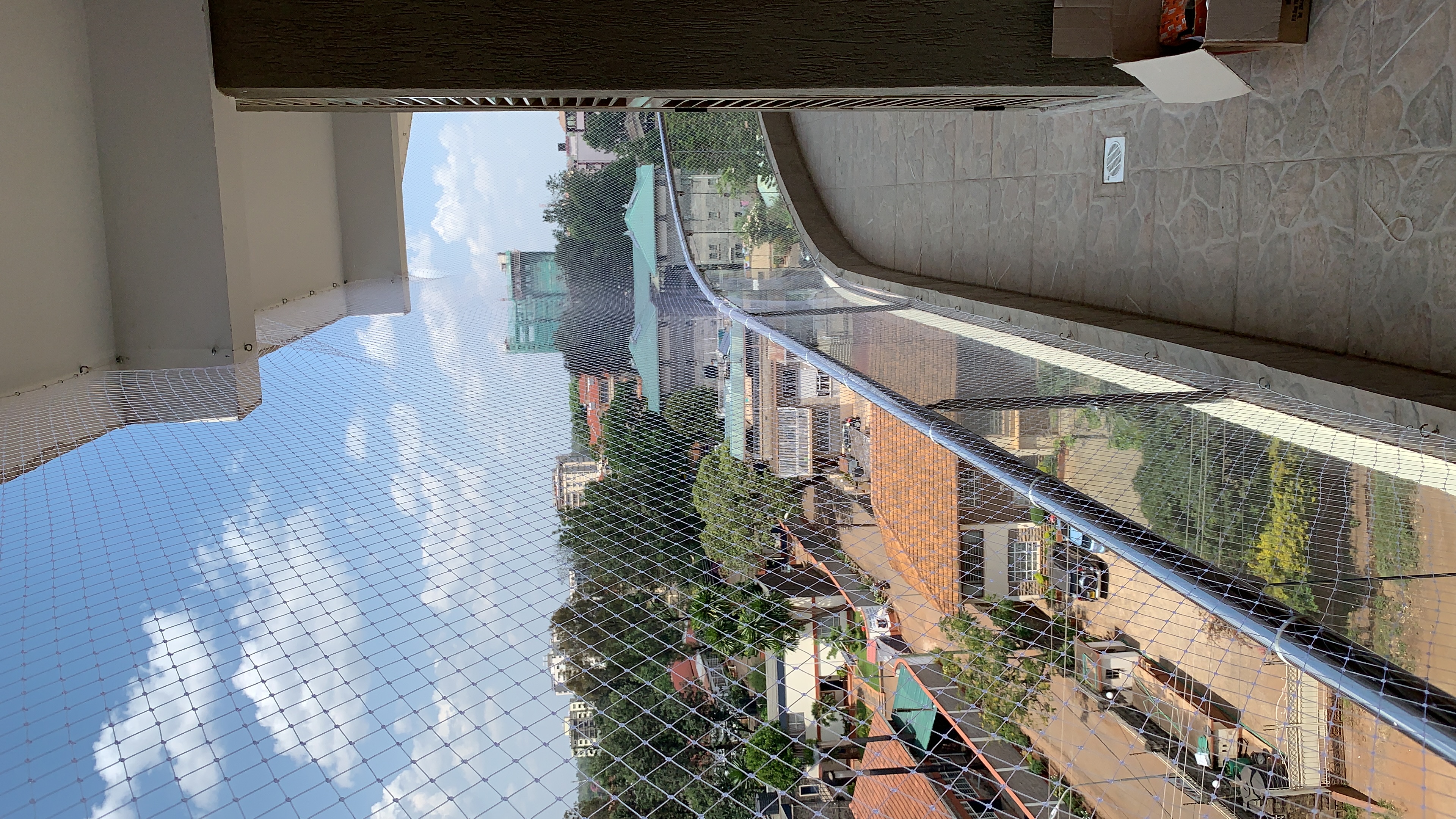 BALCONY NET/CHILD PROOF NET INSTALLATION -Josh, Heights 3rd Parklands Avenue, Nairobi, Kenya