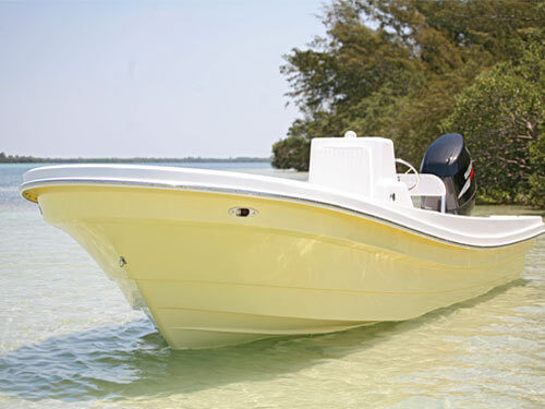 Fiberglass Fishing Boat
